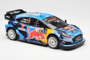 Ford Puma Rally1 #8 O. Tanak / M. Jarveoja 3rd Rally Central Europe 2023 IXO 1:18 18RMC187 Fém – 4. kép a 6-ből