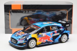 Ford Puma Rally1 #8 O. Tanak / M. Jarveoja 3rd Rally Central Europe 2023 IXO 1:18 18RMC187 Fém – 6. kép a 6-ből