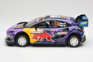 Ford Puma Rally1 #42 C. Breen / P. Nagle M-Sport Ford Rally Italia Sardegna 2022 TopSpeed 1:18 TS0491 Fém – 3. kép a 6-ből