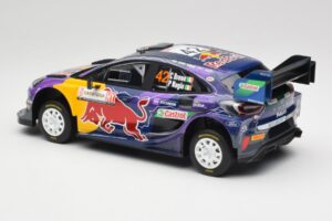 Ford Puma Rally1 #42 C. Breen / P. Nagle M-Sport Ford Rally Italia Sardegna 2022 TopSpeed 1:18 TS0491 Fém – 5. kép a 6-ből