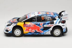 Ford Puma Rally1 #13 M-Sport Ford WRT G. Munster / L. Louka Rally Chile 2024 IXO 1:18 18RMC224 Fém – 3. kép a 6-ből