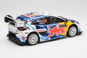 Ford Puma Rally1 WRC #16 A. Fourmaux / A. Coria Rally Monte Carlo 2024 IXO 1:18 18RMC198 Fém – 2. kép a 6-ből