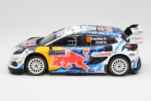 Ford Puma Rally1 WRC #16 A. Fourmaux / A. Coria Rally Monte Carlo 2024 IXO 1:18 18RMC198 Fém – 3. kép a 6-ből