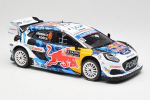 Ford Puma Rally1 WRC #16 A. Fourmaux / A. Coria Rally Monte Carlo 2024 IXO 1:18 18RMC198 Fém – 4. kép a 6-ből