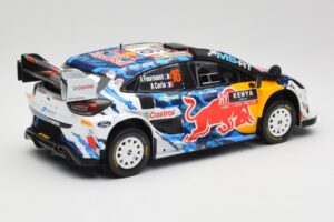 Ford Puma Rally1 WRC M-Sport #16 A. Fourmaux / A. Coria Safari Rally Kenya 2024 IXO 1:18 18RMC207 Fém – 2. kép a 6-ből