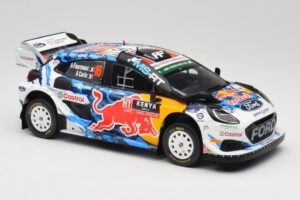 Ford Puma Rally1 WRC M-Sport #16 A. Fourmaux / A. Coria Safari Rally Kenya 2024 IXO 1:18 18RMC207 Fém – 4. kép a 6-ből