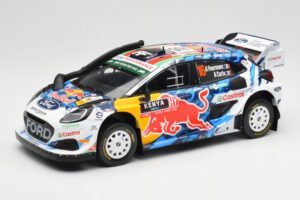 Ford Puma Rally1 WRC M-Sport #16 A. Fourmaux / A. Coria Safari Rally Kenya 2024 IXO 1:18 18RMC207 Fém