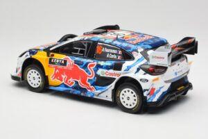 Ford Puma Rally1 WRC M-Sport #16 A. Fourmaux / A. Coria Safari Rally Kenya 2024 IXO 1:18 18RMC207 Fém – 5. kép a 6-ből