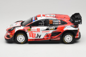 Ford Puma Rally1 WRC #22 M-Sport Ford World Rally Team M. Sesks / R. Francis Rally Poland 2024 IXO 1:18 18RMC215 Fém – 3. kép a 6-ből
