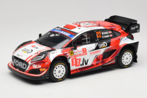 Ford Puma Rally1 WRC #22 M-Sport Ford World Rally Team M. Sesks / R. Francis Rally Poland 2024 IXO 1:18 18RMC215 Fém