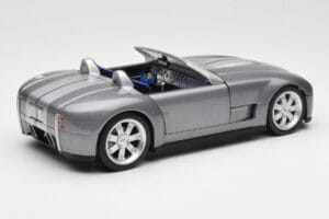 Shelby Cobra Kabrió Grey Metallic Hot Wheels 1:18 G7220 Fém – 3. kép a 8-ből