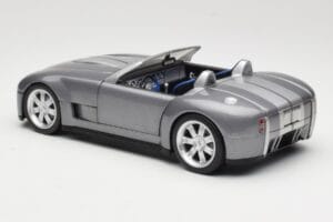 Shelby Cobra Kabrió Grey Metallic Hot Wheels 1:18 G7220 Fém – 7. kép a 8-ből