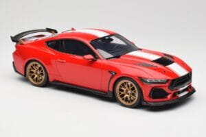 Ford Shelby Mustang Super Snake Piros GT Spirit 1:18 GT531 Gyanta – 4. kép a 6-ből