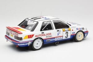 Ford Sierra RS Cosworth 4x4 #3 M. Biasion / T. Siviero Rally Monte Carlo 1992 MCG 1:18 MCG18355R Fém – 2. kép a 6-ből