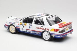 Ford Sierra RS Cosworth 4x4 #7 F. Delecour / D. Grataloup Rally Monte Carlo 1992 MCG 1:18 MCG18356R Fém – 5. kép a 6-ből