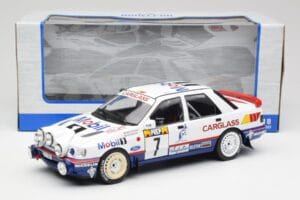 Ford Sierra RS Cosworth 4x4 #7 F. Delecour / D. Grataloup Rally Monte Carlo 1992 MCG 1:18 MCG18356R Fém – 6. kép a 6-ből