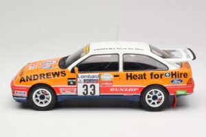 Ford Sierra RS Cosworth #33 R. Brookes RAC Rally 1989 IXO 1:18 18RMC115 Fém – 3. kép a 6-ből