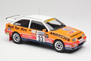 Ford Sierra RS Cosworth #33 R. Brookes RAC Rally 1989 IXO 1:18 18RMC115 Fém – 4. kép a 6-ből