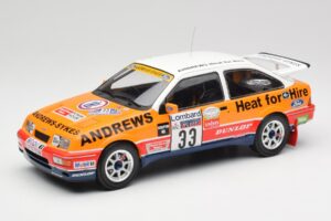 Ford Sierra RS Cosworth #33 R. Brookes RAC Rally 1989 IXO 1:18 18RMC115 Fém
