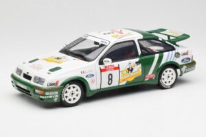 Ford Sierra RS Cosworth #8 D. Auriol / B. Occelli Rally Tour de Corse 1988 AUTOart 1:18 88812 Fém