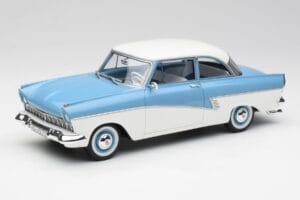 Ford Taunus 17M P2 Világoskék & Fehér BoS Models 1:18 BOS019 Fém
