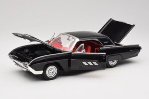 Ford Thunderbird Fekete Anson 1:18 30344 Fém – 2. kép a 8-ből