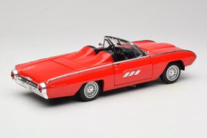 Ford Thunderbird Kabrió Piros Anson 1:18 30334 Fém – 3. kép a 8-ből