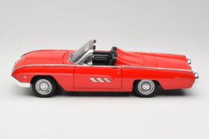 Ford Thunderbird Kabrió Piros Anson 1:18 30334 Fém – 4. kép a 8-ből
