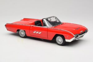 Ford Thunderbird Kabrió Piros Anson 1:18 30334 Fém – 6. kép a 8-ből