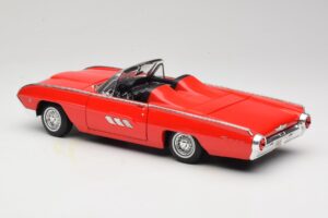 Ford Thunderbird Kabrió Piros Anson 1:18 30334 Fém – 7. kép a 8-ből