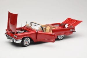 Ford Thunderbird Kabrió Piros Sun Star 1:18 4311 Fém – 2. kép a 8-ből
