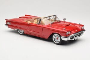 Ford Thunderbird Kabrió Piros Sun Star 1:18 4311 Fém – 6. kép a 8-ből