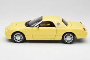 Ford Thunderbird Show Car Sárga Maisto 1:18 50336 Fém – 4. kép a 8-ből