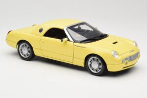 Ford Thunderbird Show Car Sárga Maisto 1:18 50336 Fém – 6. kép a 8-ből
