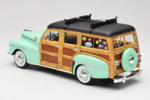 Ford Woody Panel Wagon Mentazöld Road Signature 1:18 20028 Fém – 7. kép a 8-ből