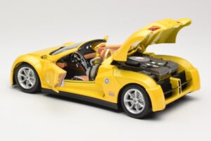 Giugiaro Prima Speedster Sárga Bburago 1:18 33334013 Fém – 5. kép a 8-ből