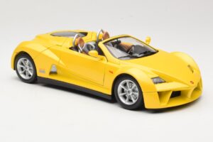 Giugiaro Prima Speedster Sárga Bburago 1:18 33334013 Fém – 6. kép a 8-ből