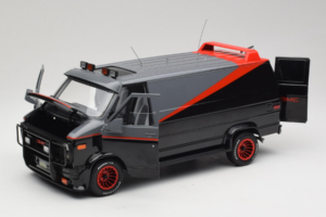 GMC Vandura A-Team Van Hot Wheels 1:18 V7439 Fém – 2. kép a 8-ből