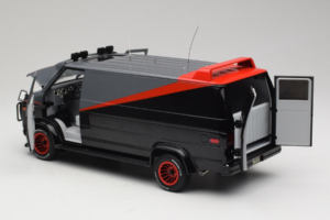 GMC Vandura A-Team Van Hot Wheels 1:18 V7439 Fém – 5. kép a 8-ből
