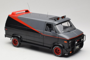 GMC Vandura A-Team Van Hot Wheels 1:18 V7439 Fém – 6. kép a 8-ből