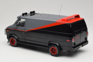 GMC Vandura A-Team Van Hot Wheels 1:18 V7439 Fém – 7. kép a 8-ből