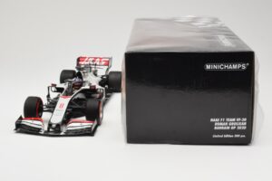 Haas VF-20 #8 R. Grosjean Bahrain GP 2020 Minichamps 1:18 110201508 Fém – 6. kép a 6-ből