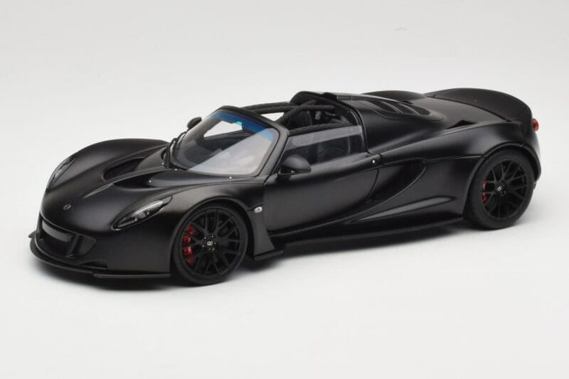 Hennessey Venom GT Carbon Black AUTOart 1:18 75401 Fém