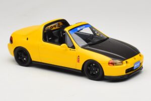 Honda Civic del Sol Spoon Phoenix Yellow Otto 1:18 OT1154 Gyanta – 2. kép a 6-ből