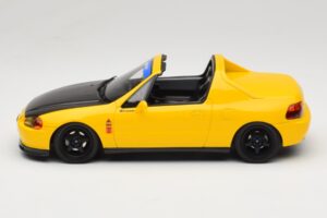 Honda Civic del Sol Spoon Phoenix Yellow Otto 1:18 OT1154 Gyanta – 5. kép a 6-ből
