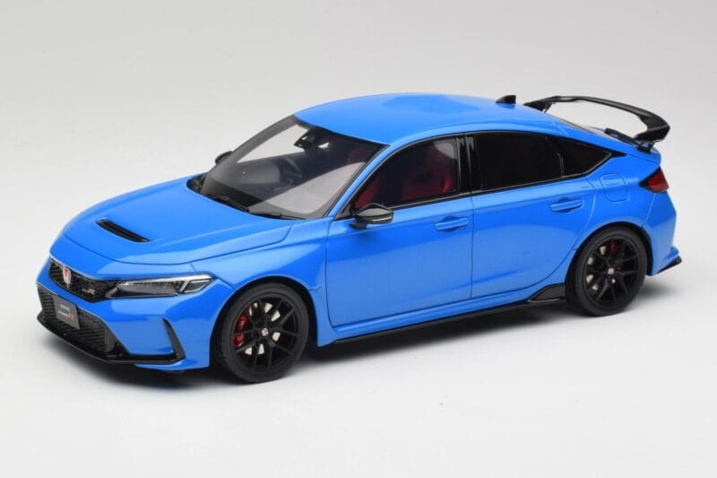 Honda Civic FK8 Type R Boost Kék Gyöngyház Otto 1:18 OT1093 Gyanta