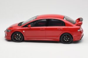 Honda Civic Mugen RR FD2 Piros Otto 1:18 OT1019 Gyanta – 3. kép a 6-ből