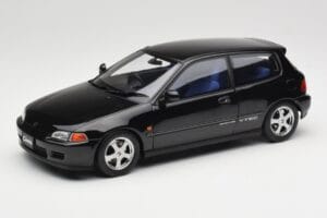 Honda Civic SiR II EG6 VTEC Fekete LCD 1:18 LCD18018-BL Fém