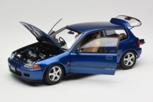 Honda Civic SiR II EG6 VTEC Kék LCD 1:18 LCD18018-BU Fém – 2. kép a 9-ből