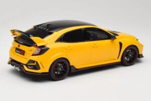 Honda Civic Type R FK8 Euro Spec Sárga Otto 1:18 OT1111 Gyanta – 2. kép a 6-ből